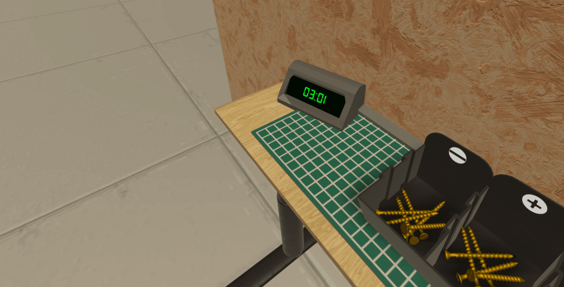 EduVR modul Šroubování