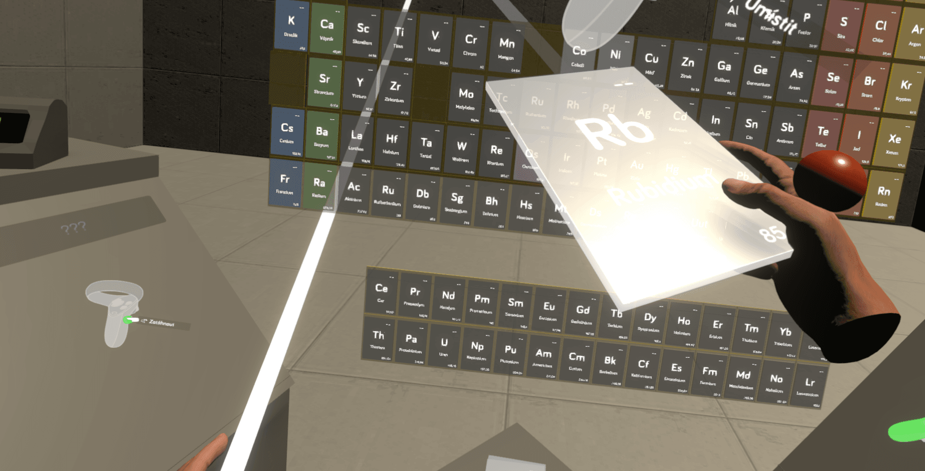 EduVR modul Chemie